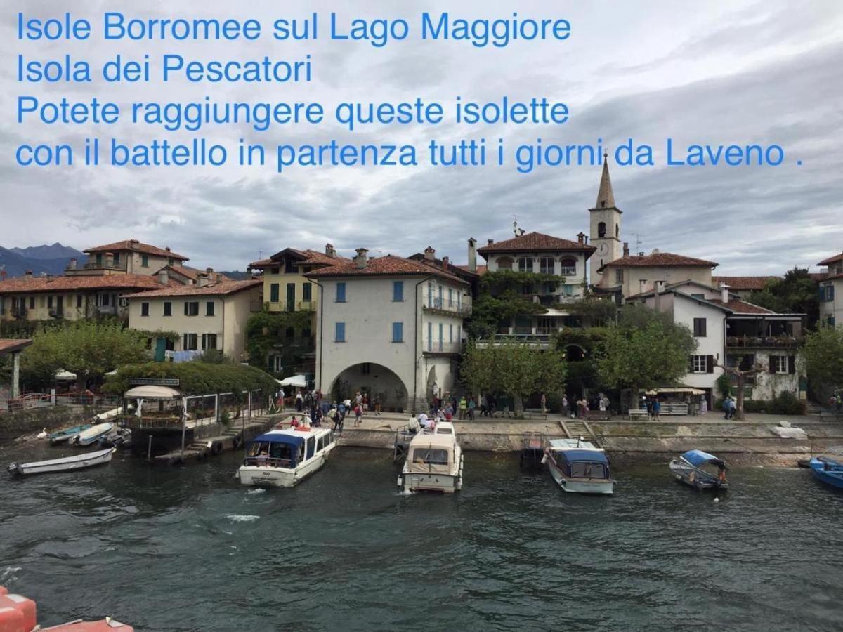 Casa Chia Lago Maggiore Laveno Exterior photo
